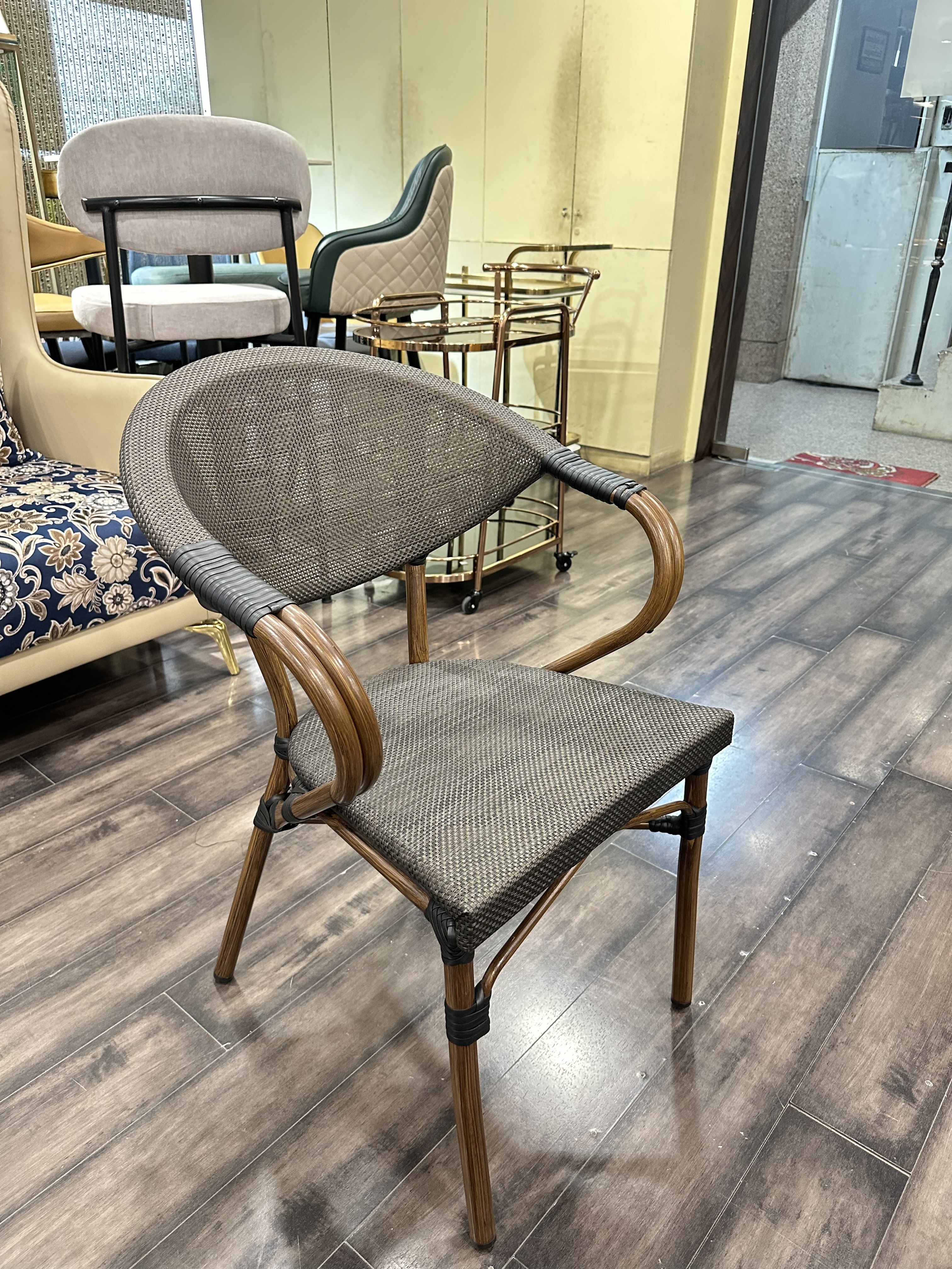 Industrial Metal Cafe Chair